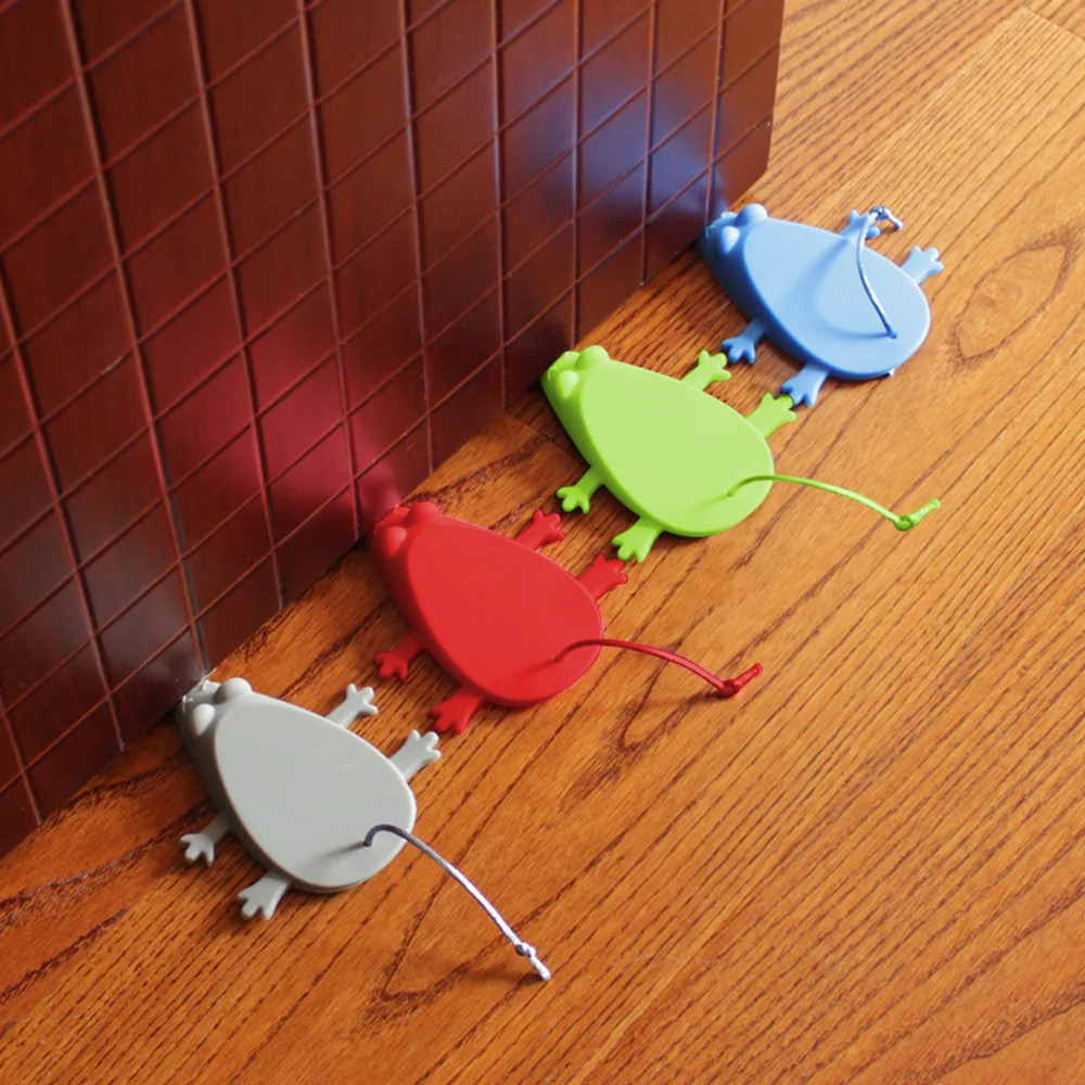 Silicone Rubber Mouse Door Stop Cute Cartoon Door Stopper Safe Protector Guard Anti-pinch Home Hardware