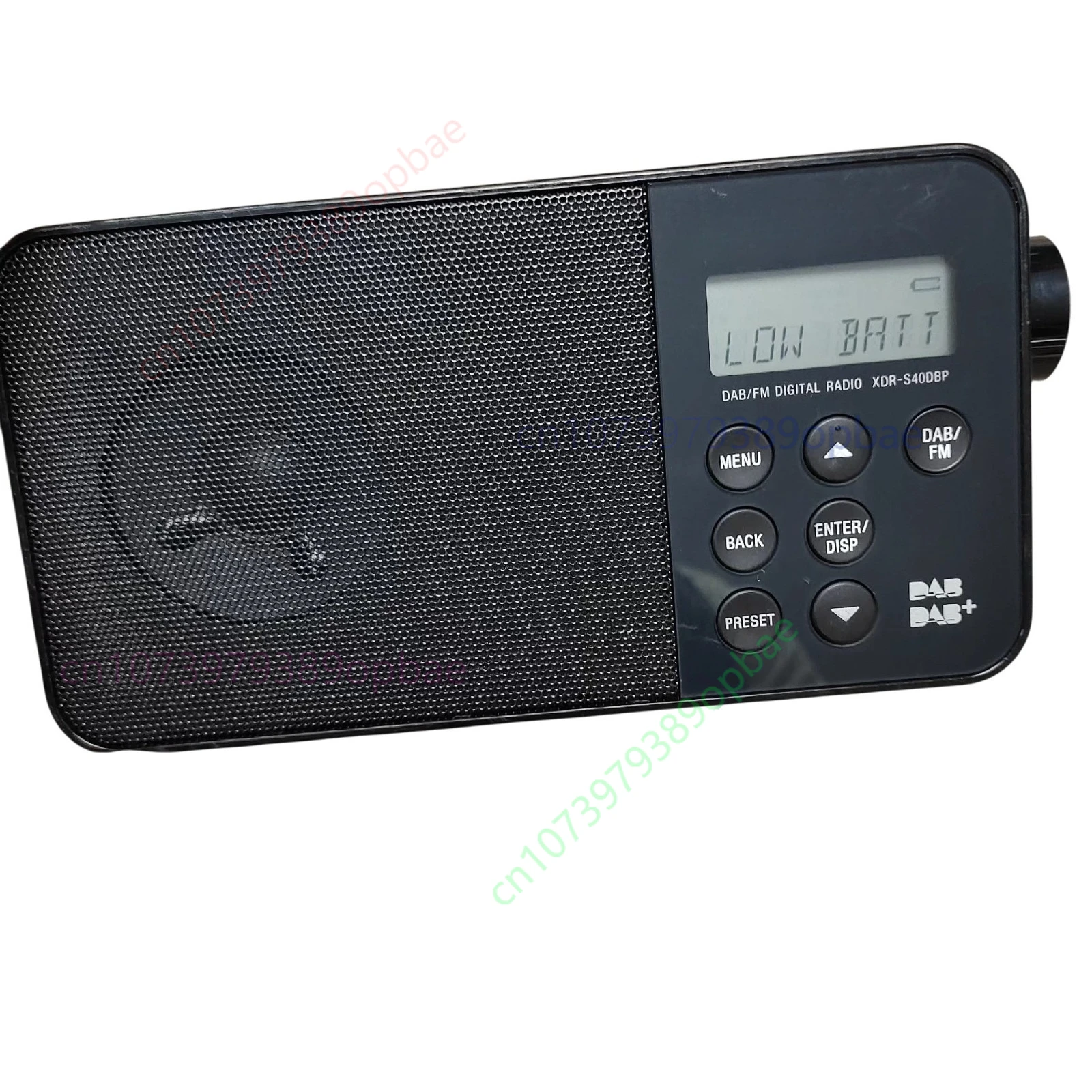  XDR-S40DBP DAB/DAB+/FM 초소형 디지털 라디오 - 블랙용