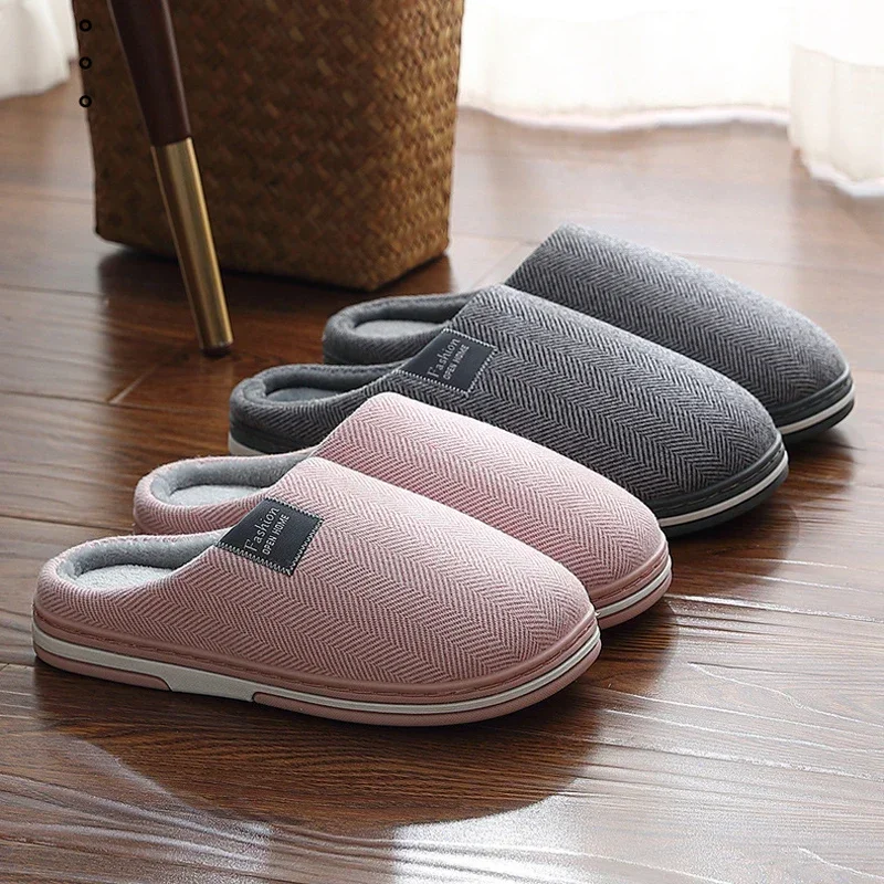 Home Fuzzy Slipper Women Winter Fur Warm Plush Non Slip Grip Indoor Lazy Soft Female Thermal Floor Shoe Flat Plus Size Male Men women slippers,warm slippers