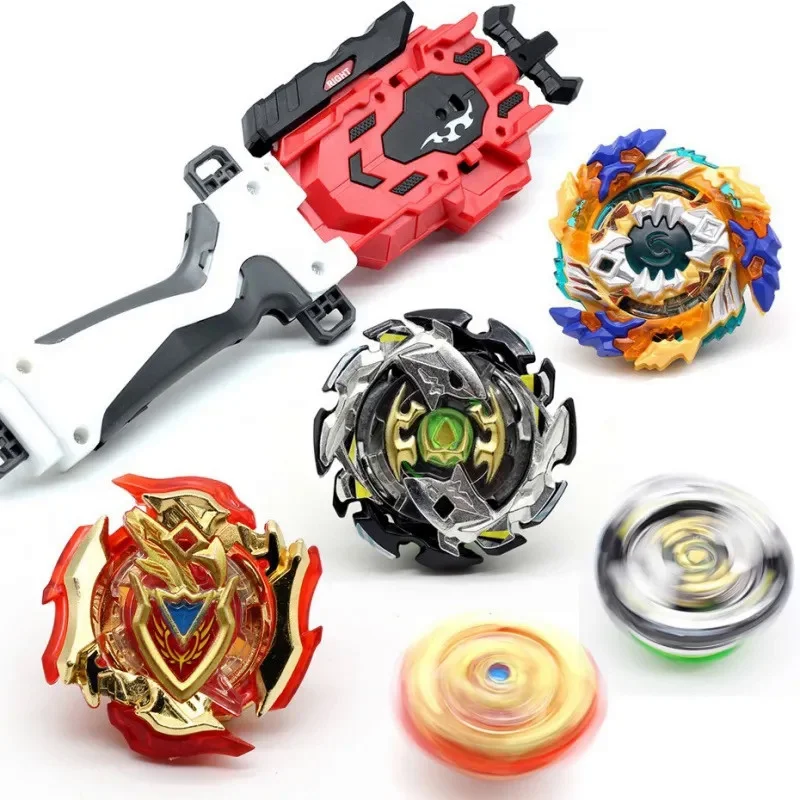 

TAKARA TOMY Full Style Beyblade Burst Set Gold B105 B106 B122 Arena Toys Sale Bey Blade Launcher Bay Blade Drain Fafnir Phoenix