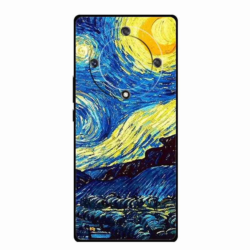 Wolf Lion Tiger Cat Black Silicone Soft Phone Case Cover