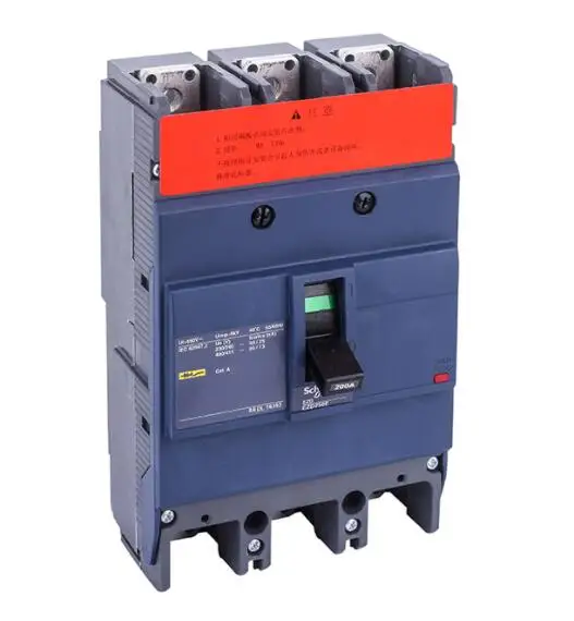 

Moulded case circuit breaker EZD250E3200N EZD250E EZD250E-200A 3P | 250A | 200A | 25KA