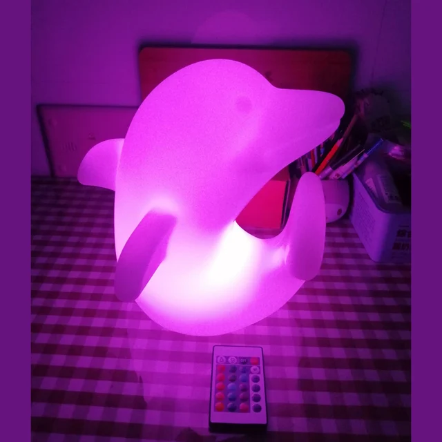 rechargeable dolphin night light