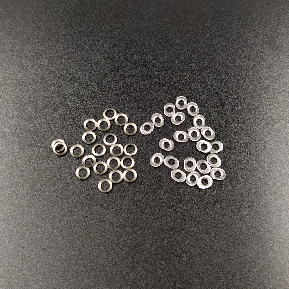Bicycle Nipples Washers Pillar PW8630 Internal PW7048 External Super Light Bike Protective Accessories Stain Steel Color Silver