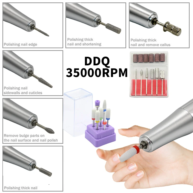 DDQ Electric Nail Drill Kit: Your Nail Care Solution