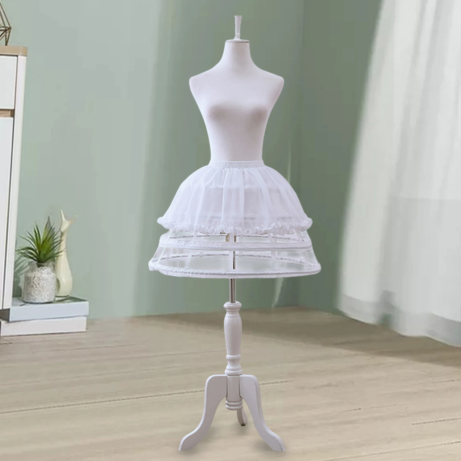 Hoop Skirt Petticoat Lolita Hollow Lotus Bird Cage Cosplay Dress Crinoline Underskirt Hoop Skirt Victorian Wedding petticoat skirt,lolita petticoat,wedding petticoat