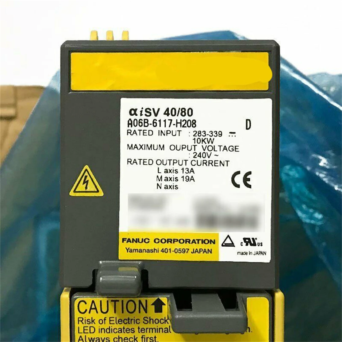 

Expedited Delivery A06B-6117-H208 Servo Amplifier New In Box Via Fedex/Dhl 1 Year Warranty Fast Ship