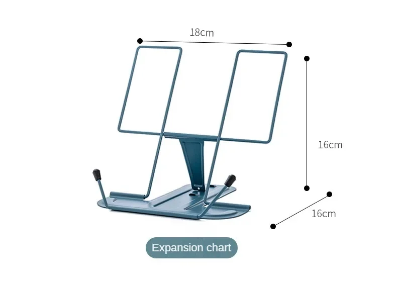 Compact Foldable Metal Reading & Music Stand