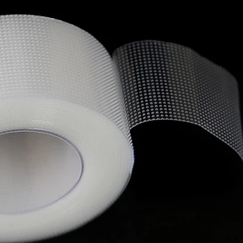 Alternative view of Rollo de parches curativos para heridas, tiras de rejilla transpirable, cinta transparente curvada, vendajes…