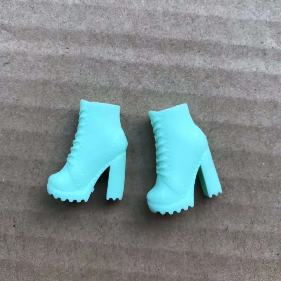 Original Quality Doll Shoes 1/6 Size Doll Sandals Boots DIY Colorful Doll Decors High Heels Doll Accessories New Doll Parts