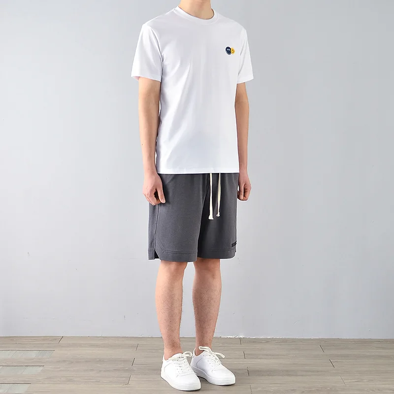 2022 Spring and Summer New Casual Shorts Sports Pants Men's Solid Color five-point Pants Beach Pants Men's Fashion Shorts