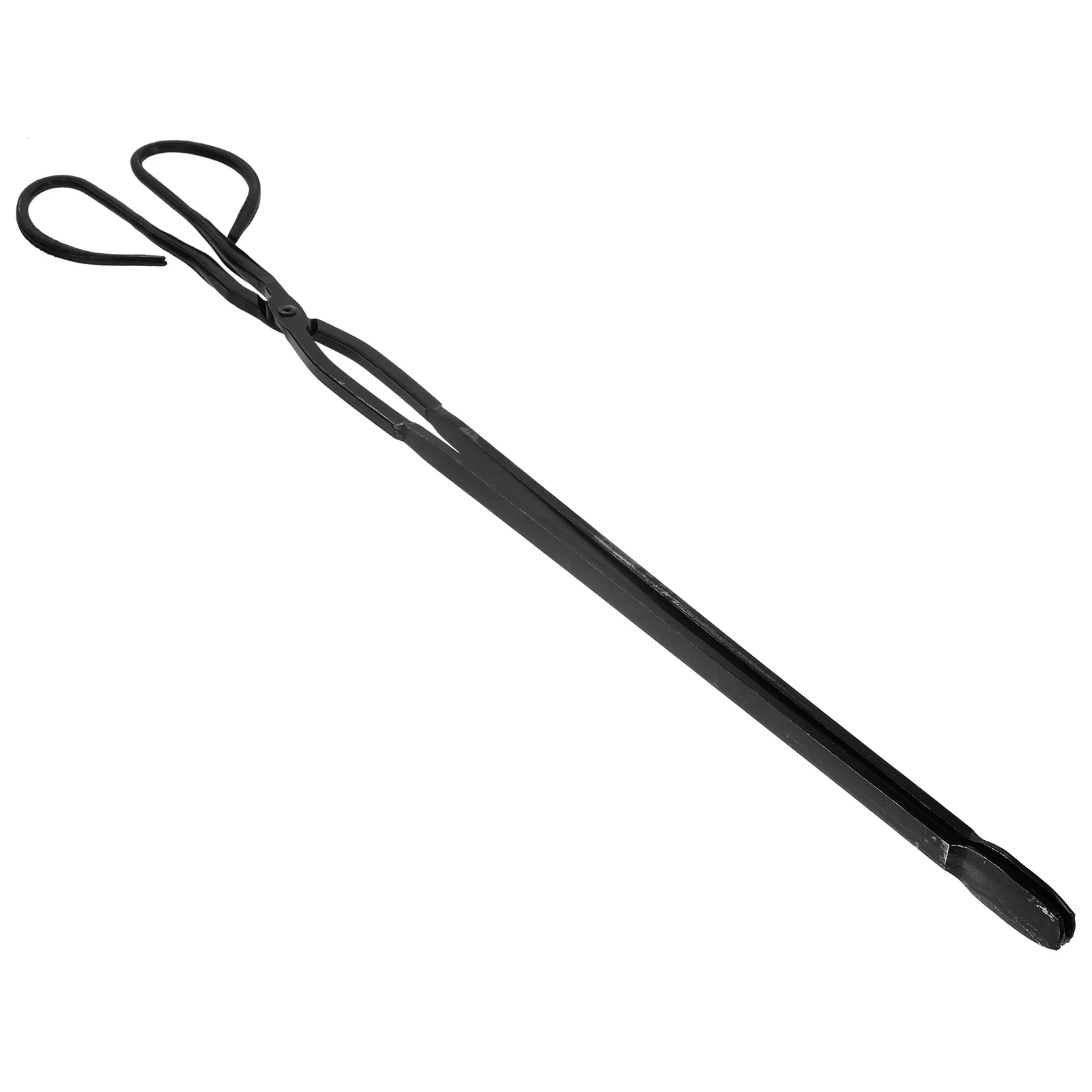 Long Handle Tong Fireplace Tool Portable Charcoal Clamp Outdoor Bbq Camping Firewood Grabber Kitchen Dining Utensils Coal Clip