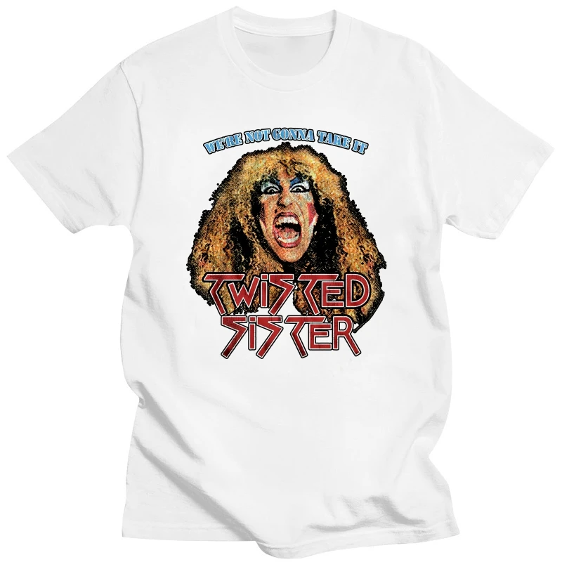 Скрученная сестра, мы не будем носить его, женская футболка, тяжелый металл