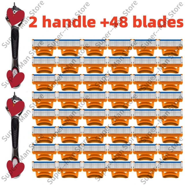 หัวเปลี่ยนใบมีดพร้อมด้ามจับสำหรับเปลี่ยนใบมีดด้วยมือ 5 ชั้น 1