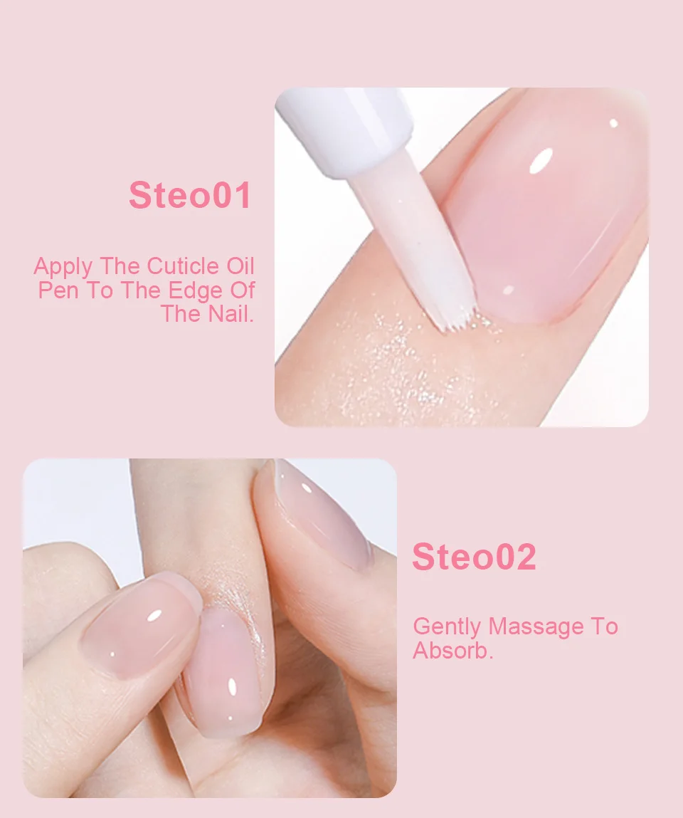 40Pcs Nail Cuticle Oil Pen Set