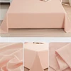 Flat Bed Sheets Thicker Solid Simple Twin Queen Full Size Durable Antibacterial Non-slip Comfortable Nordic Style Mattress Cover 6