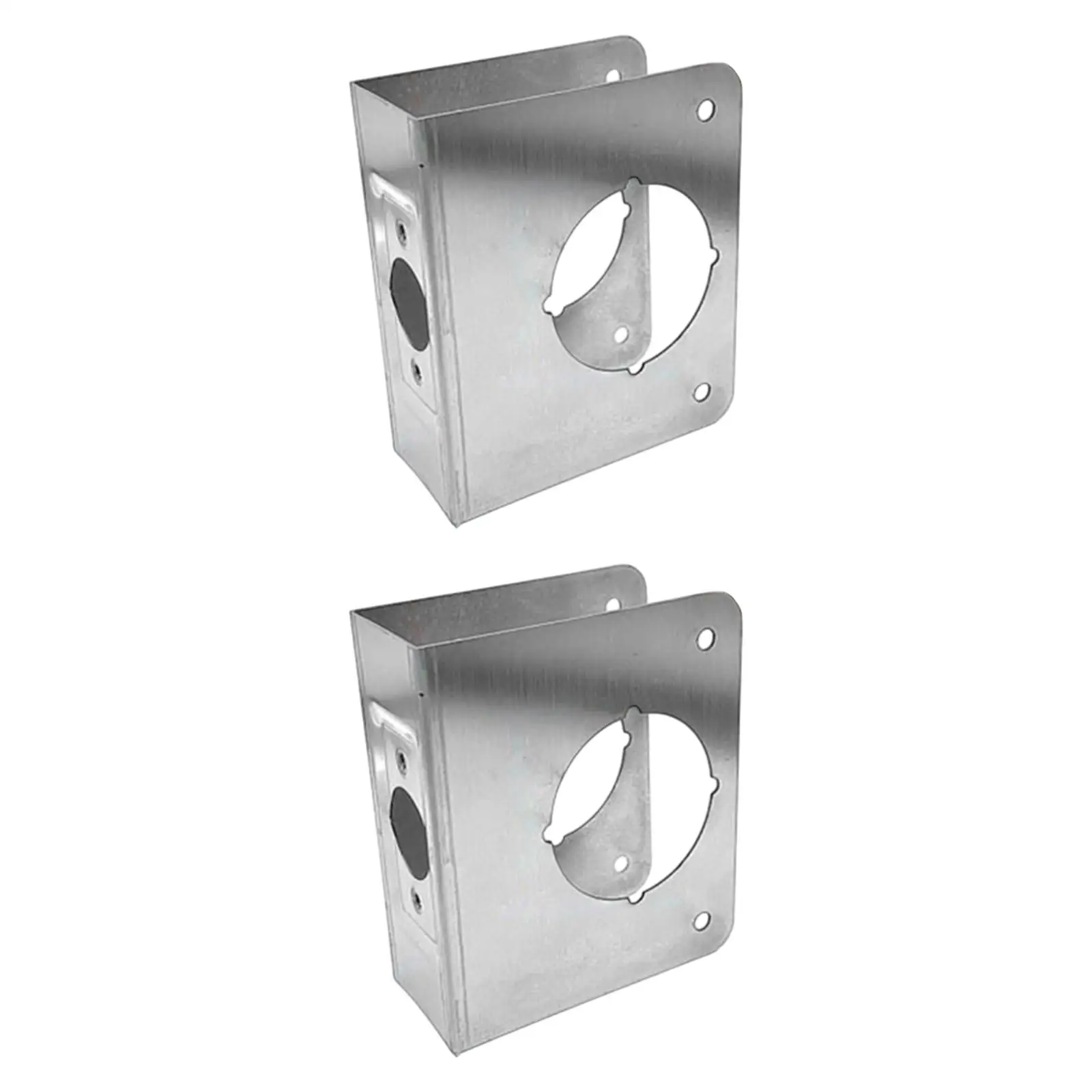 Lock and Door Reinforcer Easy Installation Sturdy for 1-3/4 inch Thick Doors