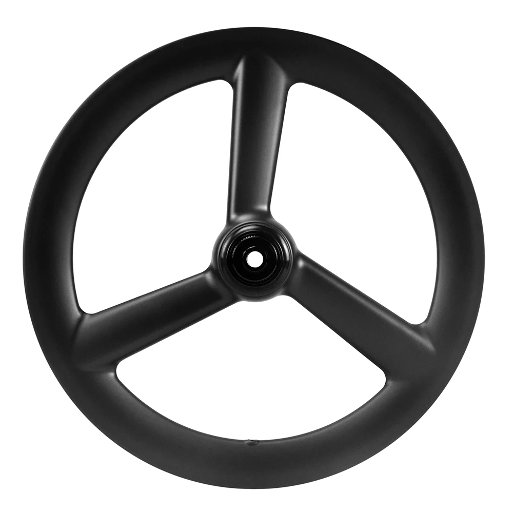 16 Inch Carbon Fiber Wheel for Folding Bike Tri-spoke Bicycle