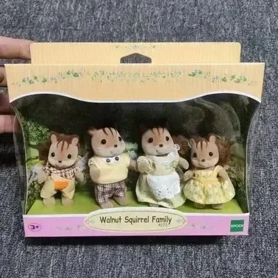 thumbnail image 1 of Conjunto de boda de conejo de chocolate de la familia Hot Grove, figuras de PVC de anime para niñas, decoración de habitación, regalo de cumpleaños, juguetes para niños, 1 of 5