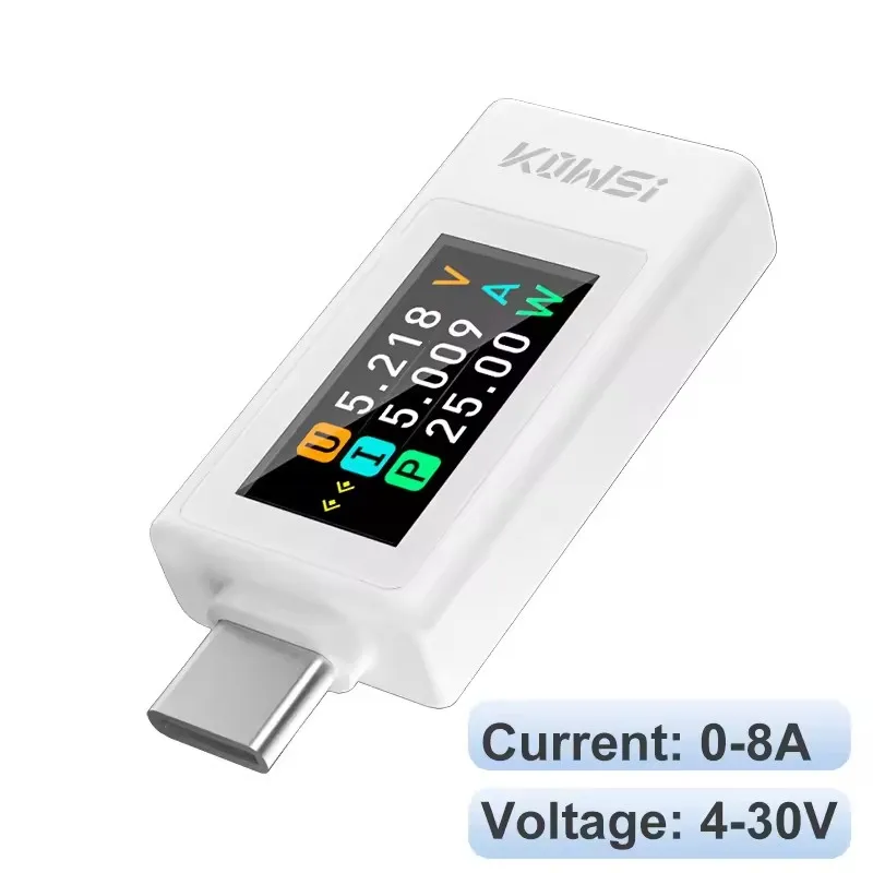 ZORBES® USB Digital Tester Type-C Voltmeter Multimeter Voltage And - View #5
