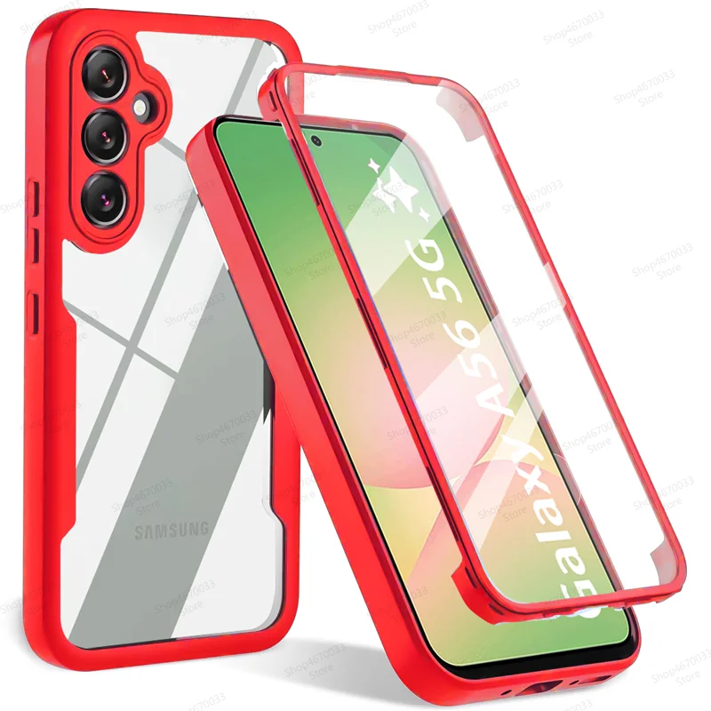 360° Full Cover Shockproof Case with Screen Protector