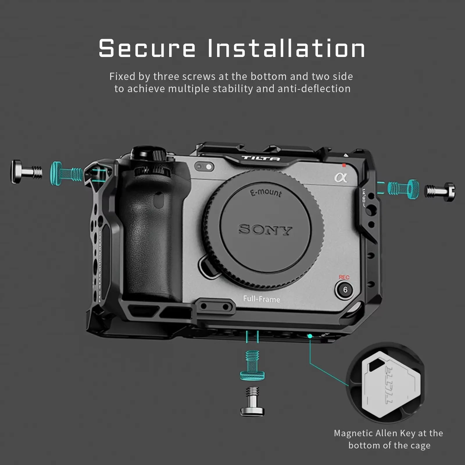 TILTA for Sony FX3 FX30 Camera Cage TA-T16-FCC Armor Full