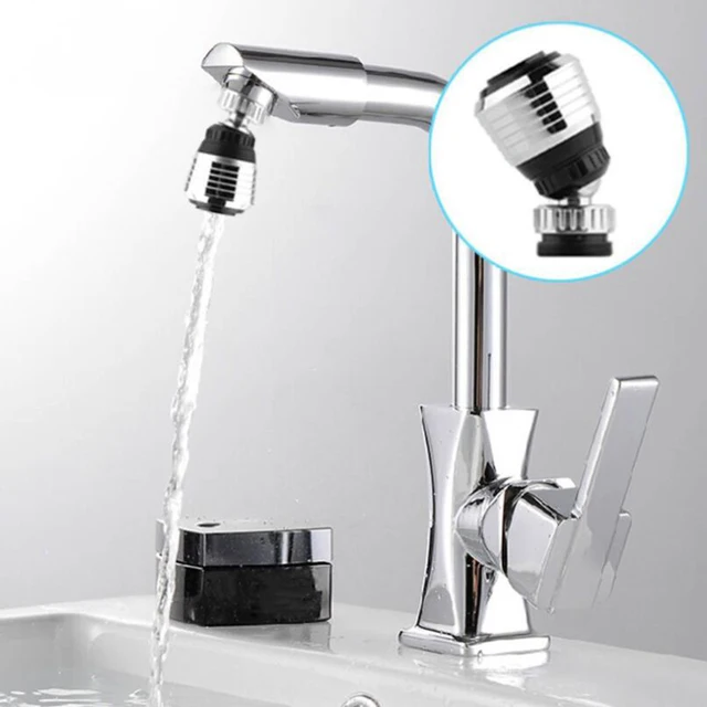 Water Saver Tap 360 Rotate Swivel Saving Aerator Diffuser Faucet Nozzle Filter Adapter Pressurized Splash For Kitchen Bathroom 5