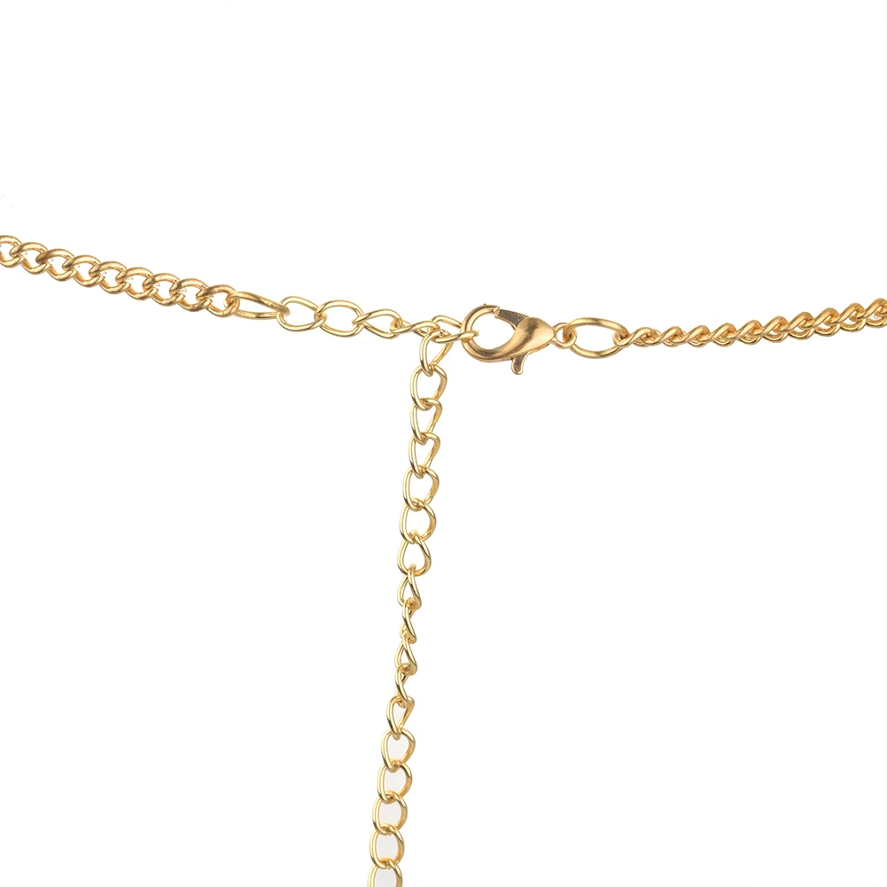 Sexy Women Metal Body Chain Bling Halter Top Bra Chain Golden Jewelry Chest Chain Fashion Girl Festival Body Accessories Jewelry