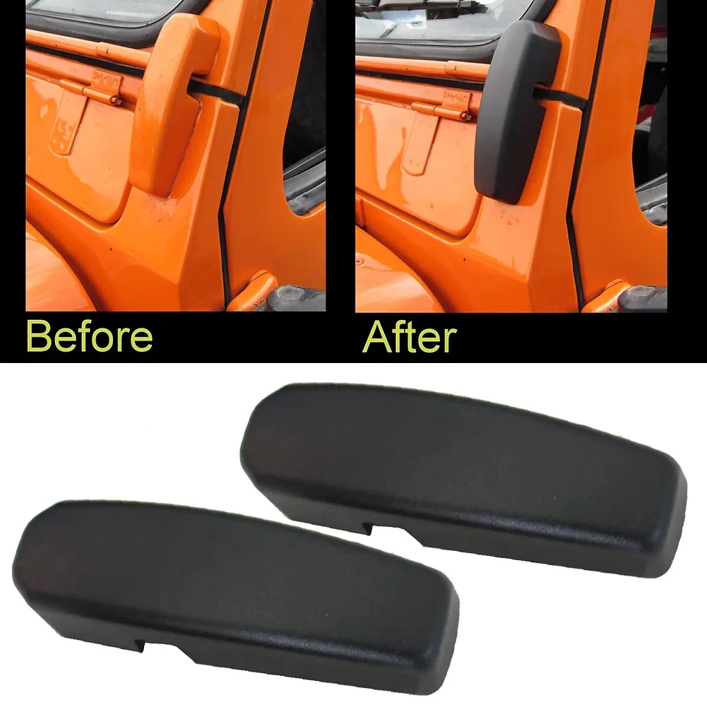 2pcs Car Windshield Partition Bracket Cover For Windscreen-Bulkhead Support Bracket For Land Rover Defender SVX Car Accessories