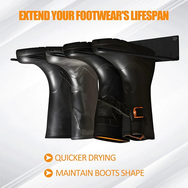 Long Boots Wall Mount Shoes Hanger Rack Boots Upper Protection Support Boots Storage Organizer Parts Accessories 4
