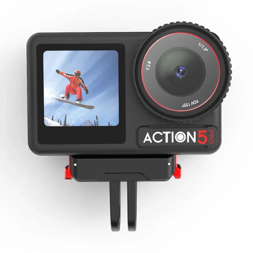 Action 5 Pro Base di montaggio magnetica Adattatore pieghevole Supporto per supporti a sgancio rapido per DJI Osmo Nano/360 Action 4/3/2 Accessori  44