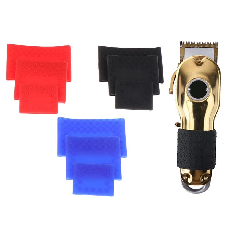 Professional Barber Hair Clipper Anti-Slip Silicone Grip Ring