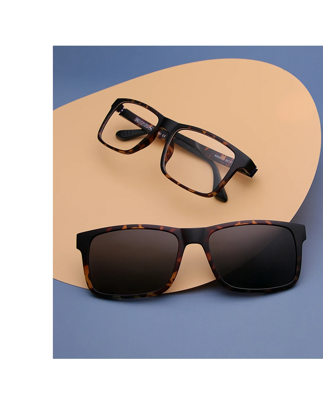 Classic Magnetic Sunglasses And Optical Glasses Combo Frame_voghion.com