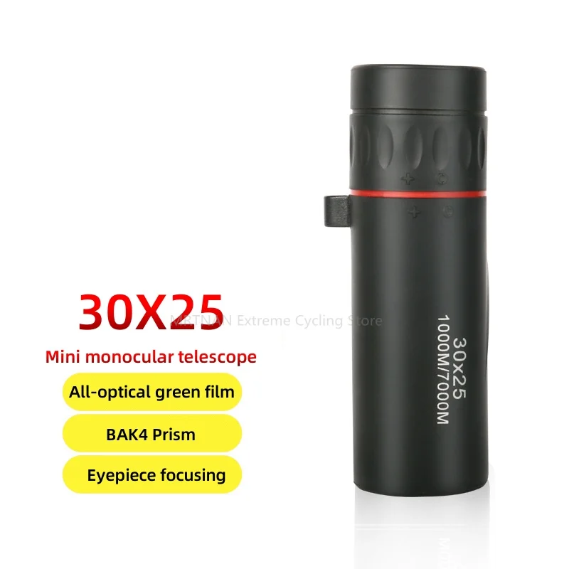 Hd 30X25 Telescopio Monoculare Binocolo Zoom Focus Green Film Binoculare Caccia Ottica Cannocchiale Turistico Per La Vendita Calda All'Aperto