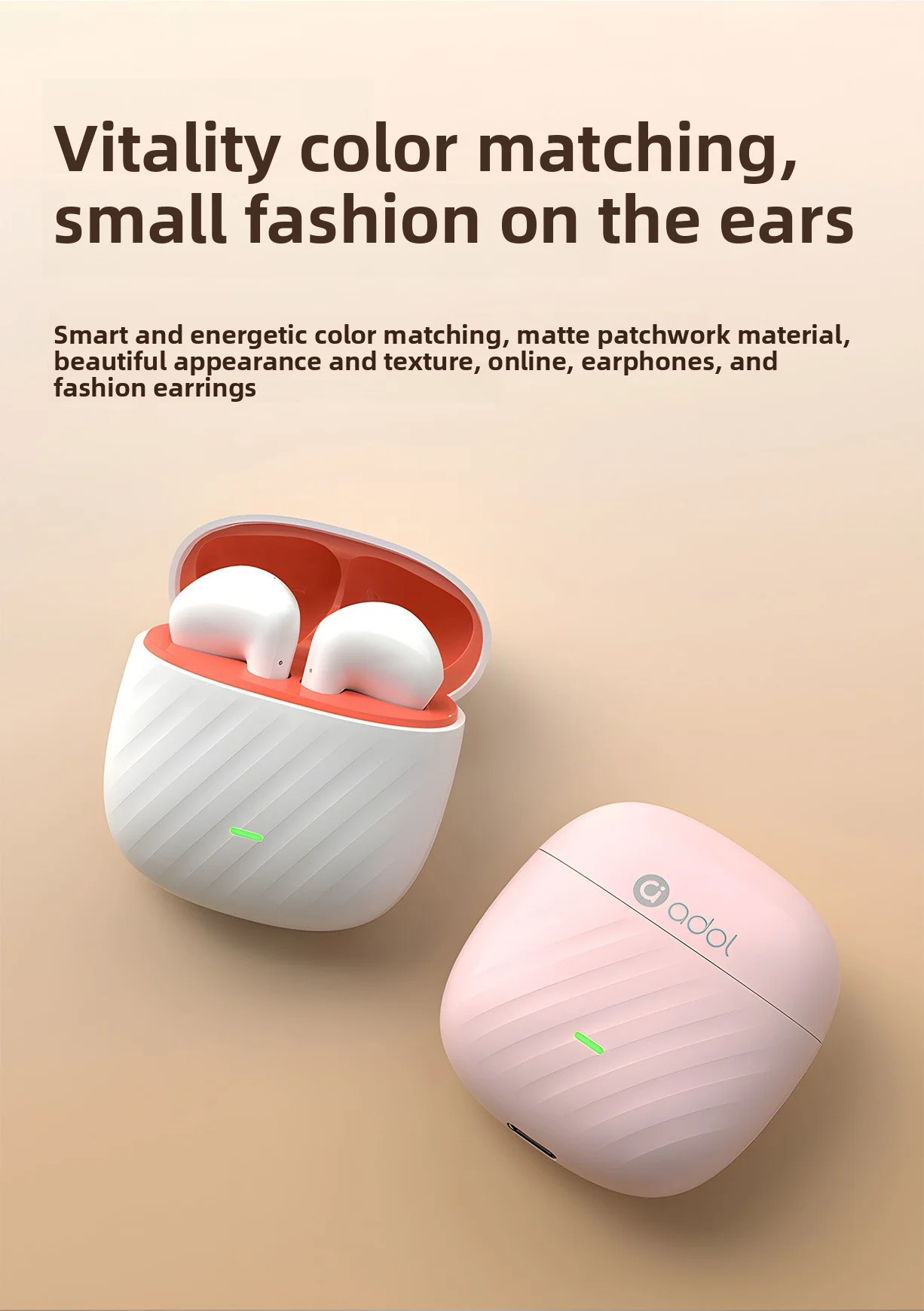 In-ear headphones Stereo TWS wireless Bluetooth headphones call noise reduction