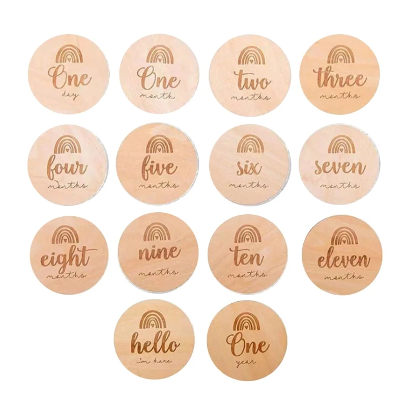 10cm Round Crafts Crafts Pregnancy Journey Milestone Markers