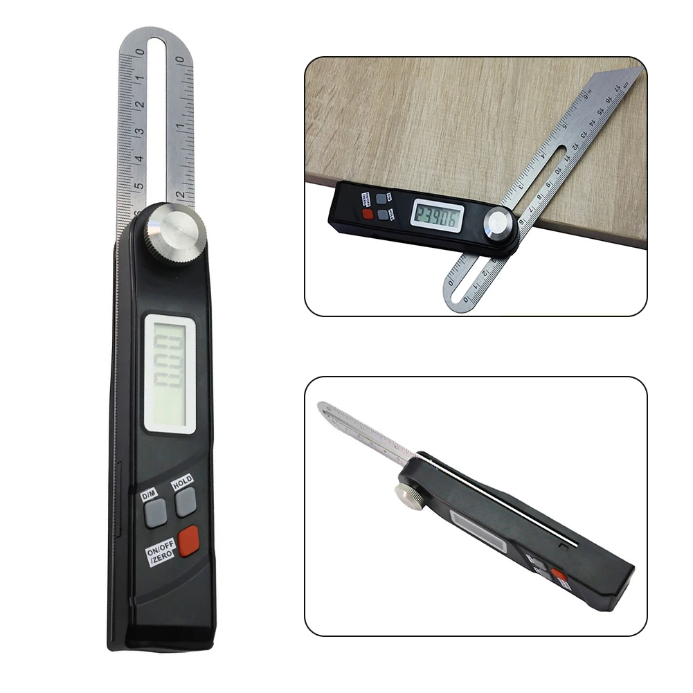 Digital Angle Ruler Stainless Steel Digital Protractor Gauge T Bevel Degree Electronic Level Woodworking Measurement Tool 3