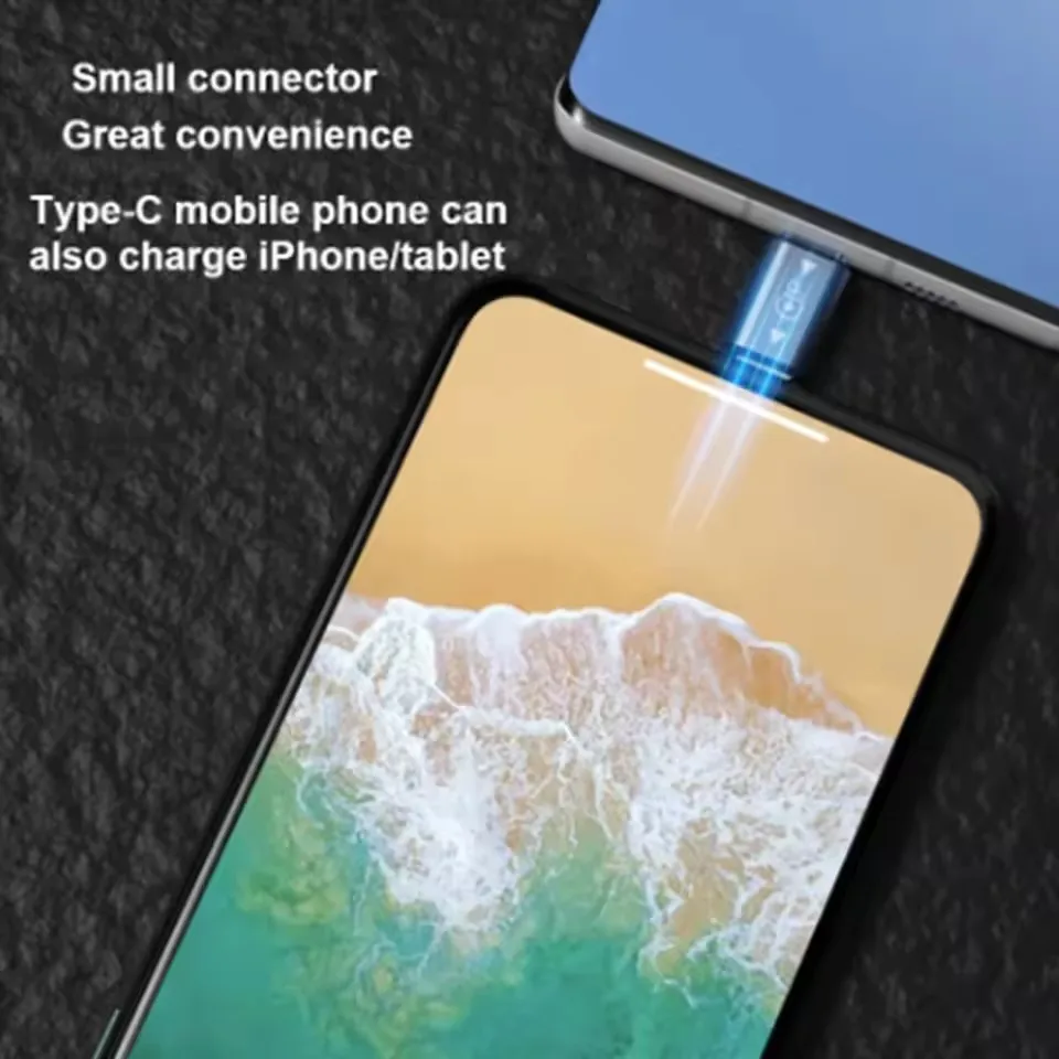 Enhanced Product Title:  
USB-C to Lightning OTG Adapter for Fast Charging and Data Transfer
