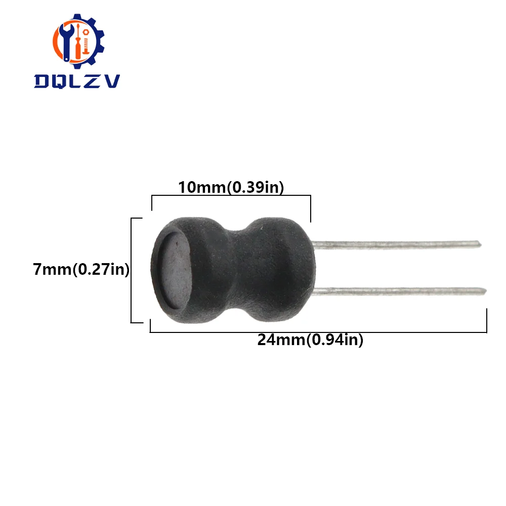 0608 DIP Power Inductor 2.2/3.3/4.7/10/15/22/33/47/68/100/150/220/330/470uH 1/1.5/2.2/3.3/4.7/10mH 6*8mm Power Inductor