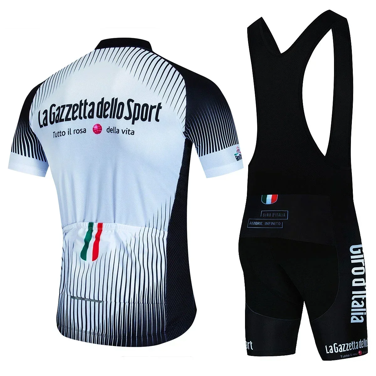 Tour of Italy Bicycle Clothes Cycling Jersey Set Summer Road Bike Short Sleeve Cycling Clothing Men Mtb Jersey Set Sport Wear 2