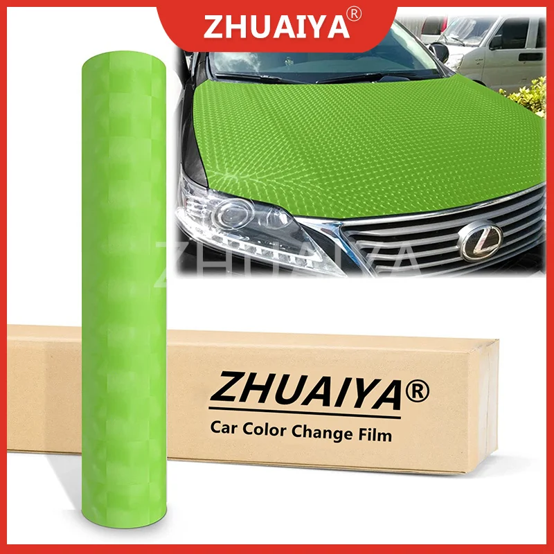 Car-Color-Change-Film-Premium-Cat-Eye-Green-Semi-Gloss-Vinyl-Wrap-DIY ...