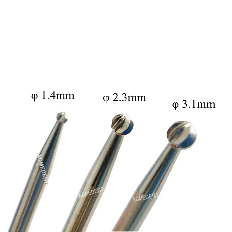 

Dental Round Ball Drill Burs Implant Drills Extension Universal Lift Sinus Trimmer 1.4mm/2.3mm/3.1mm