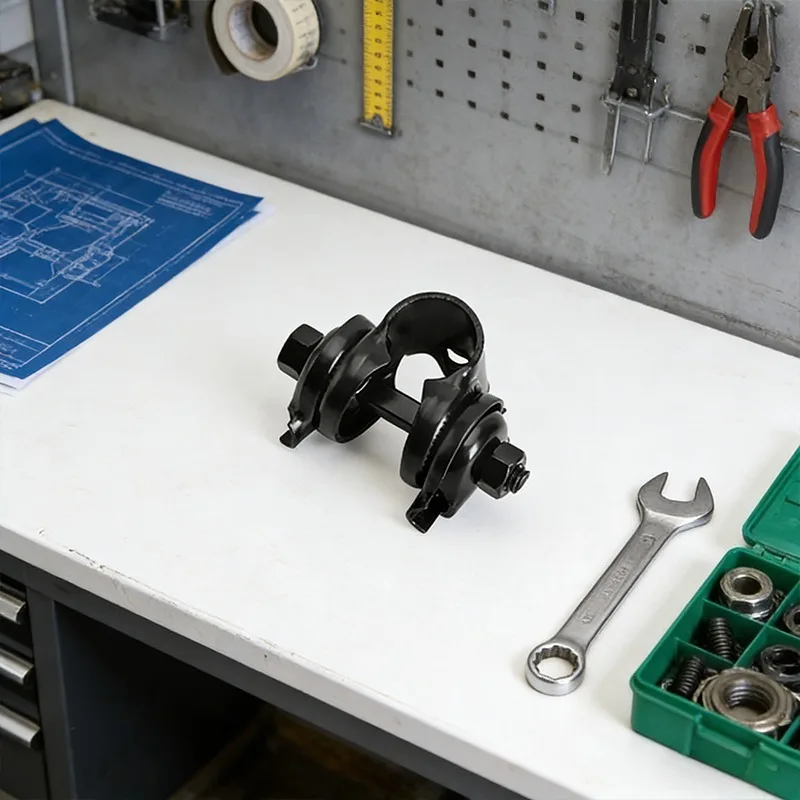 Universal Quick Release Bike Seatpost Adapter and Saddle Mount Clamp