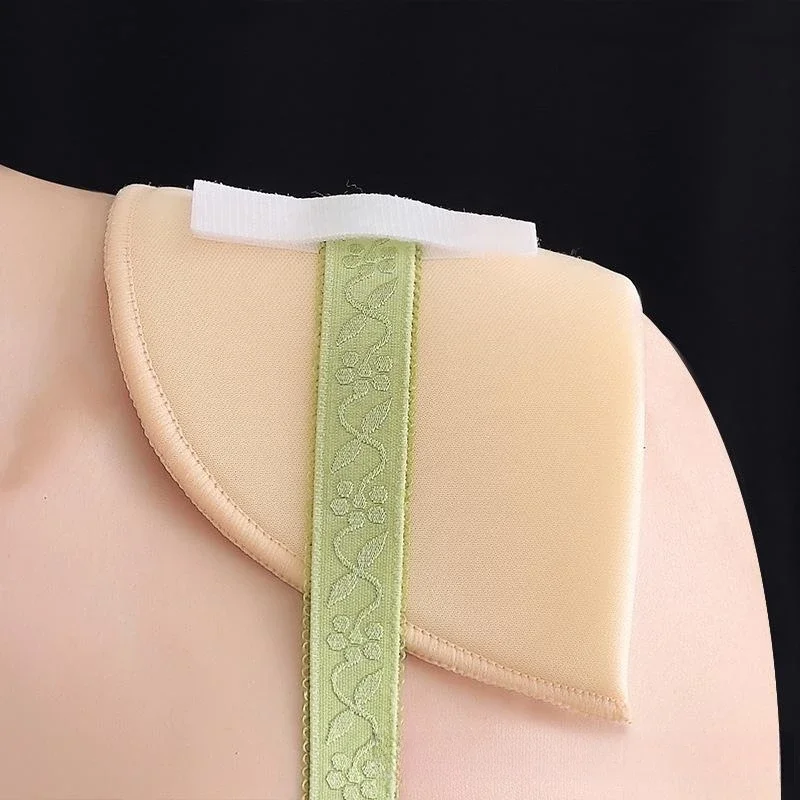 1Pair Foam Sponge Shoulder Pads Sewing Set-in Shoulder Pads For Women Men Jacket Blazer T-Shirt Clothing Garment Accessories