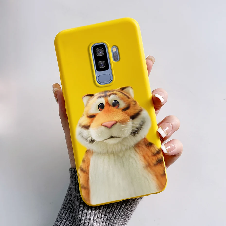 Astronaut Silicone Phone Case with Protective Bumper for Samsung Galaxy S9/S9+