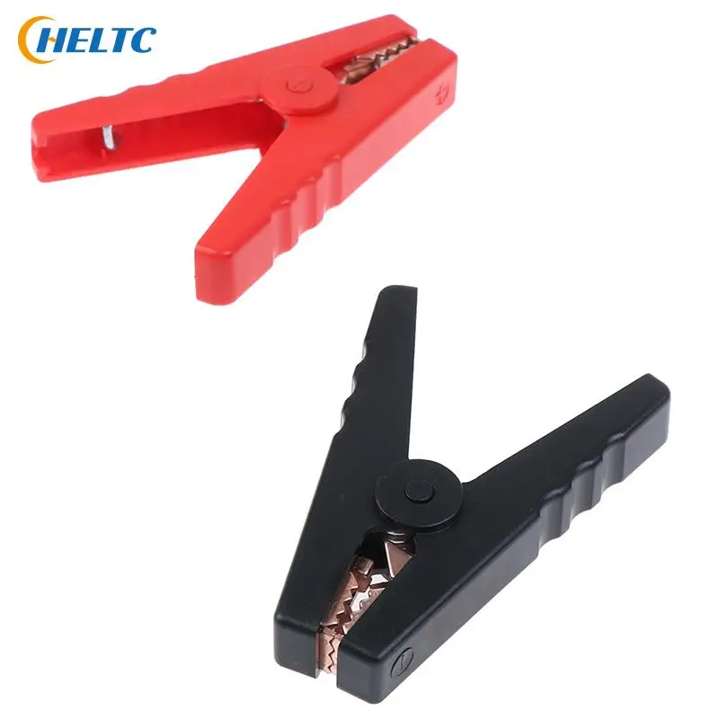 1/2/5pc 9styles 100a Electrical Crocodile Alligator Car Battery Micro Insulated Clips Clamps Connector 90mm For Electric Project alligator clips test clip electrical clamp