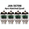 JAN 5670W Vacuum Tube Valve Vacuum Electronic Tube Upgrade for 6N3/6H3N/396A/2C51/5670 Pairing Audio Amplifier 1