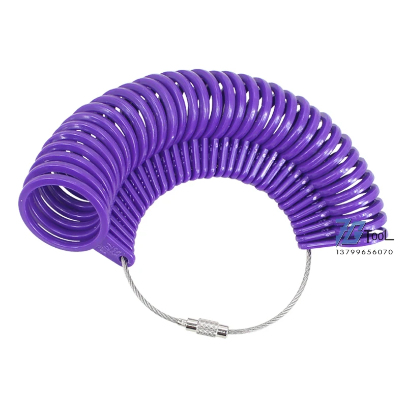 Professional Ring Sizer Measuring Gauge Mandrel Stick