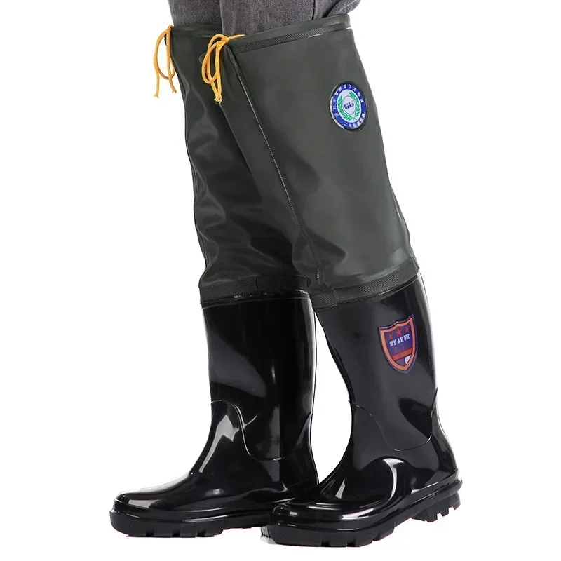 Thickened Super High Water Pants Multipurpose Rain Boots Wear-resistant Fishing Waders for Fishing Shoes Non-Slip Water Shoes fly fishing waders fishing boots