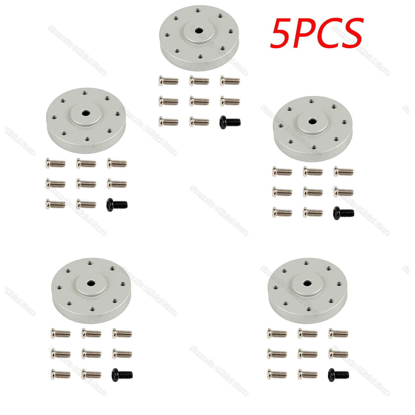 1/2/5/10PCS Aluminium Metall 18T Servo Disc Matal Hörner Arm Runde Typ Für DS5160 DS5180 DS51150 DS51160 60/80KG 150KG 160KG Servo – Detail 10